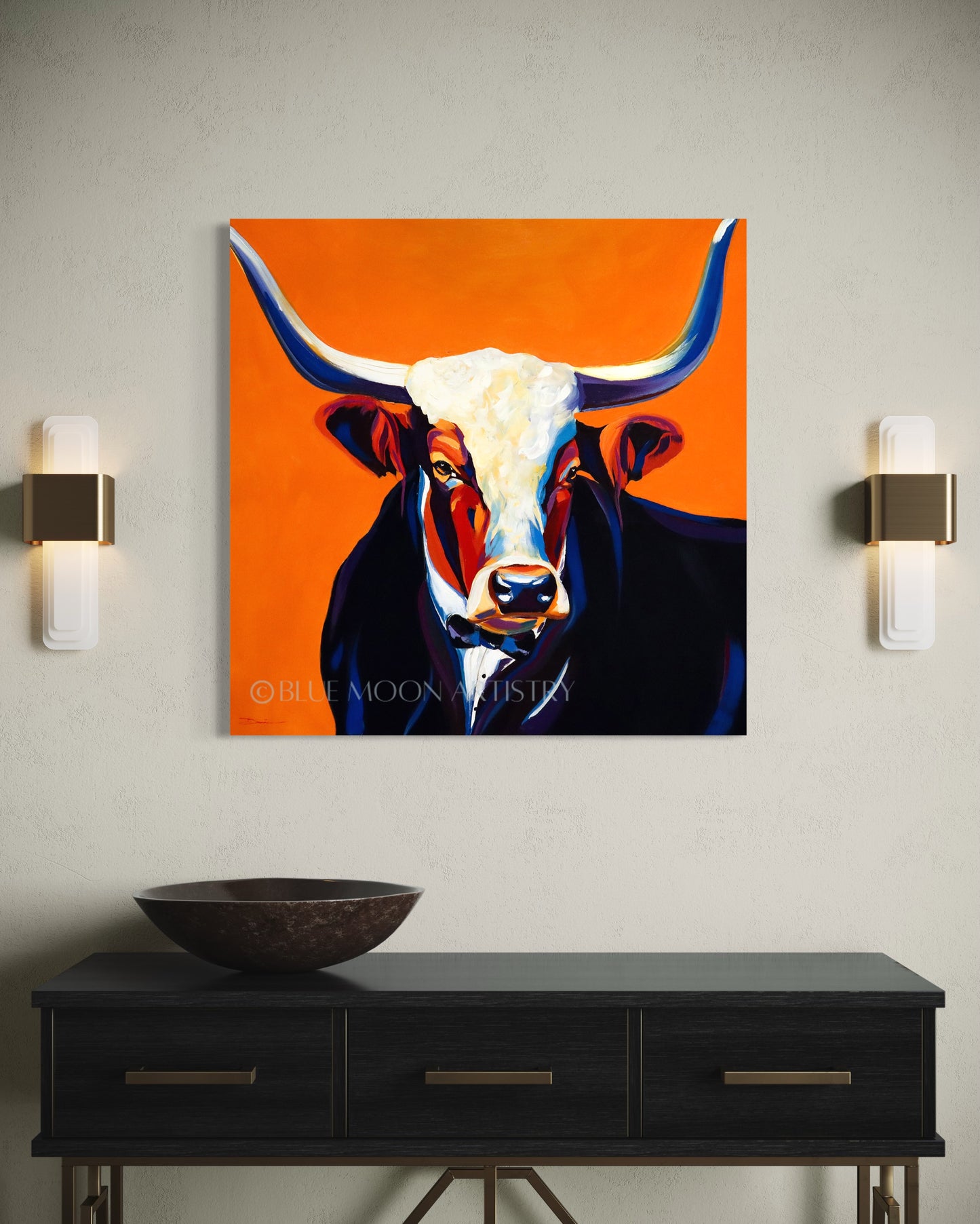 Sharp Dressed Steer (SOLD)