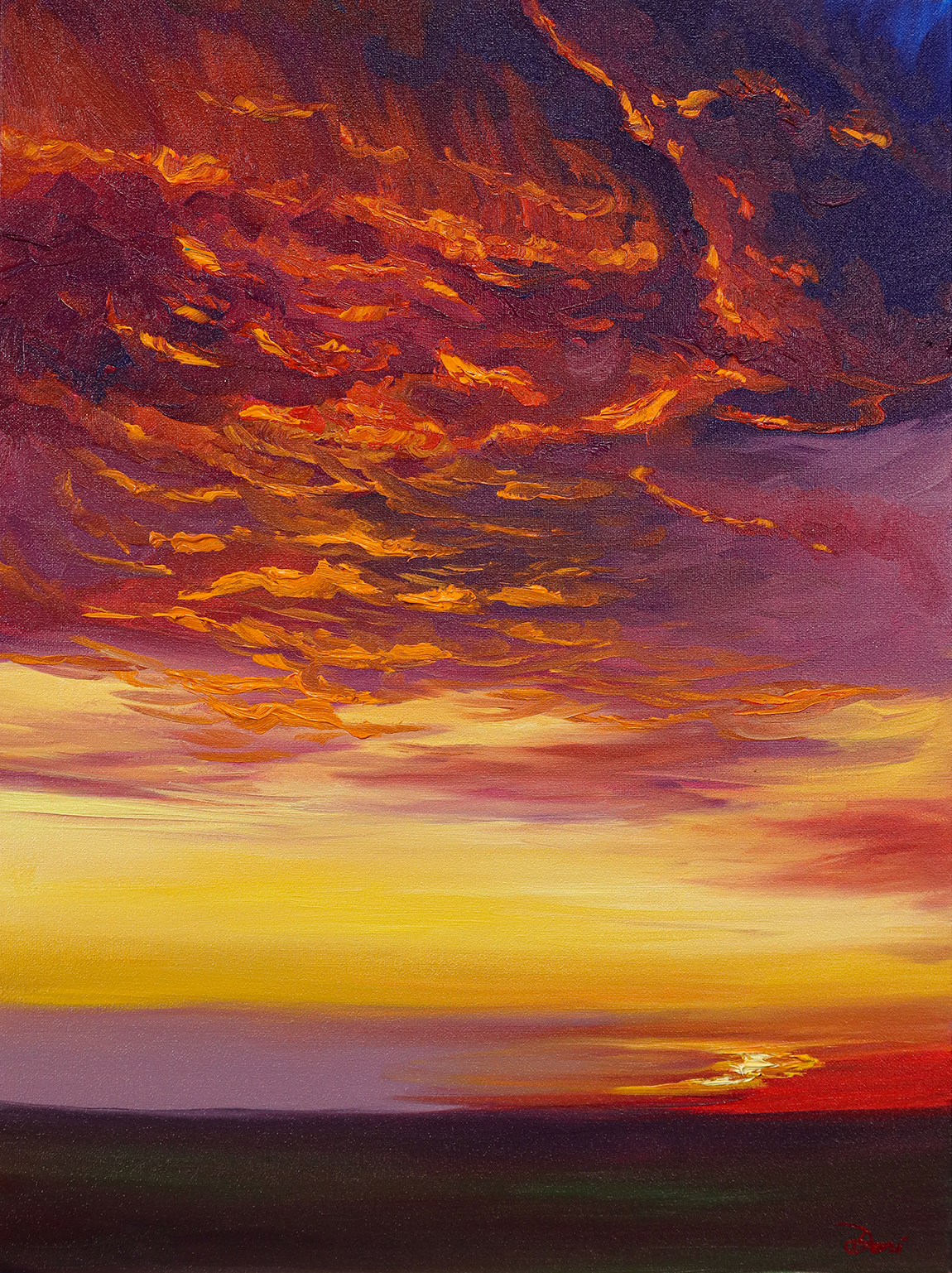 Big Sky Sunset (SOLD)