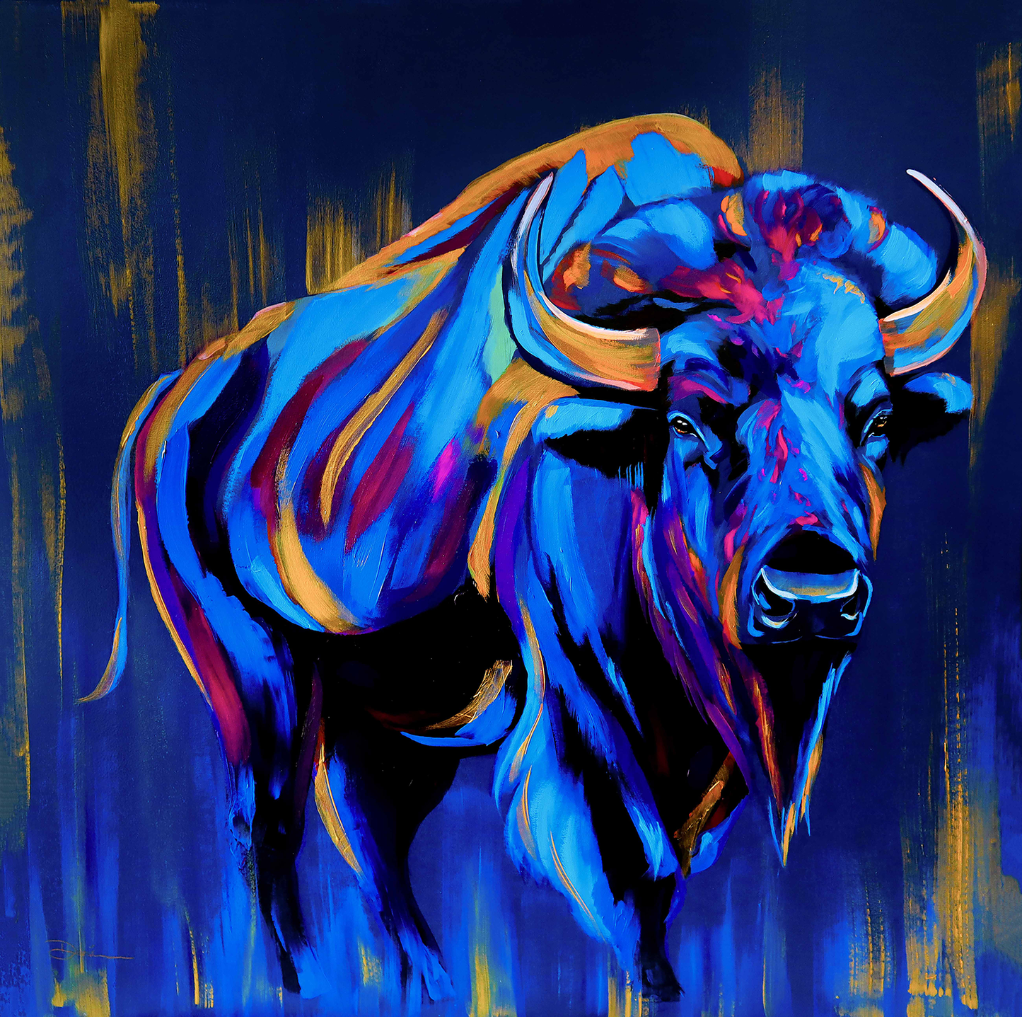 Midnight Bison (SOLD)